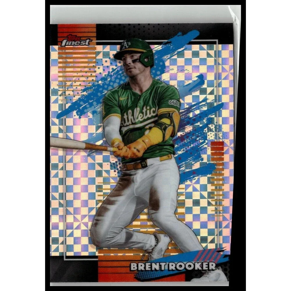 2026 Topps Finest Brent Rooker 126 Geometric Refractors Athletics Uncommon